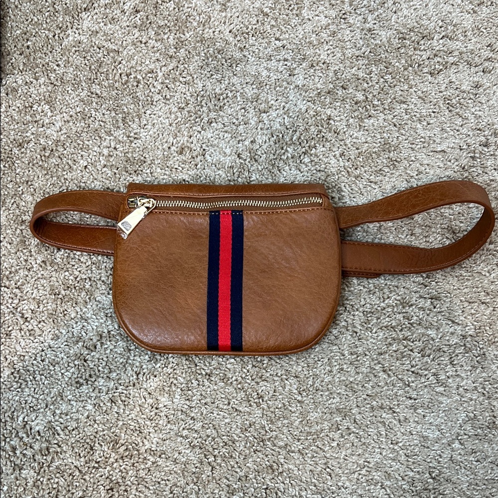 Moda Luxe Brown and Cream Bag